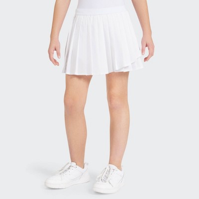 Champion Girls' Pleated Skort - Bright White S