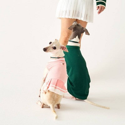 Hooray House Country Club Polo Dress - Pink S