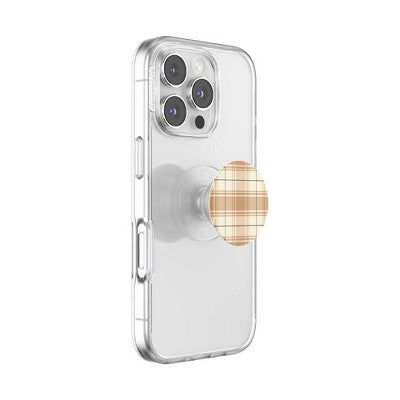 PopSockets PopGrip Cell Phone Grip and Stand - Cozy Plaid