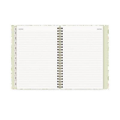 Morris & Co. 6"x9" by Blue Sky 2026 Weekly/Monthly Concealed Wirebound Planner Hardcover Leicester Floral