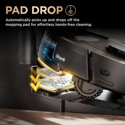 Shark Power Detect 2-in-1 Robot Vacuum and Mop with NeverTouch Pro Base - RV2820ZE (LOCAL PICKUP ONLY)