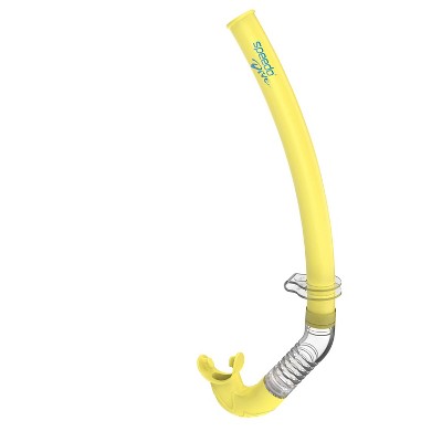Speedo Kids' Classic Surf Gazer Mask Snorkel Set - Yellow/Blue: Ages 3-6, Polycarbonate