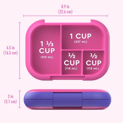 Bentgo Kids' Chill Leak-Proof Lunch Bento Box - Electric Pink: Solid Pattern, Ages 3-7
