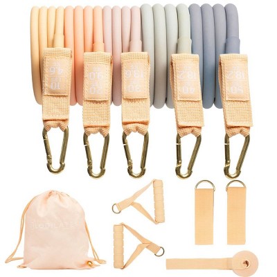 Blogilates Ultimate Toning Tube Kit: TPE Resistance Bands for Legs, Arms, Glutes