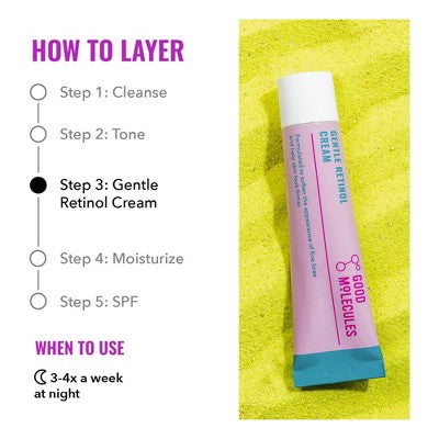 Good Molecules Gentle Retinol Cream - 30ml