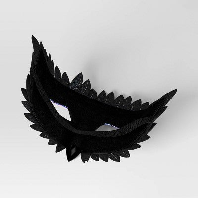 Adult Iridescent Crow Halloween Mask - Hyde and EEK! Boutique