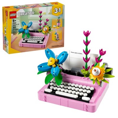 LEGO Creator 3 in 1 Typewriter with Flowers Building Toy 31169