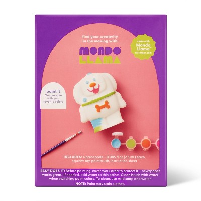 Astronaut Dog Squishy Painting Kit- Mondo Llama