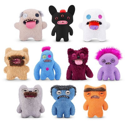 Fuggler 9" Hairy Fuggs Sasquoosh Tuft Blue Stuffed Animal