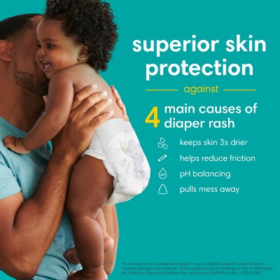 Pampers Swaddlers Sensitive Disposable Diapers - Sie 6 - 104ct