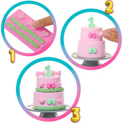 Barbie Party Unboxed Pet Birthday Series Doll and Accessories Shimmerin' Hearts Set with 10 Surprises