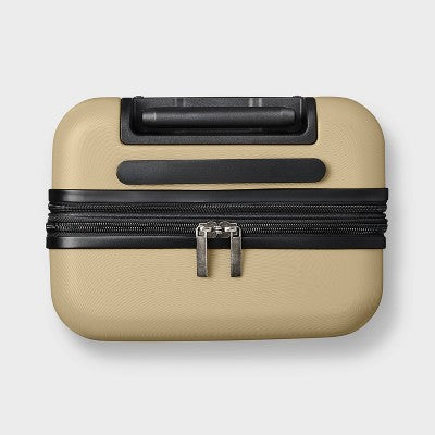 Hardside Carry On Spinner Suitcase Beige - Open Story?