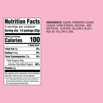 Cotton Candy Layer Cake Tub - 3.5oz - Favorite Day