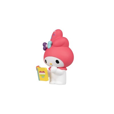 Hello Kitty 6" Retro Rainbow Mini Figure: 6 Plastic Figures Set for Collection