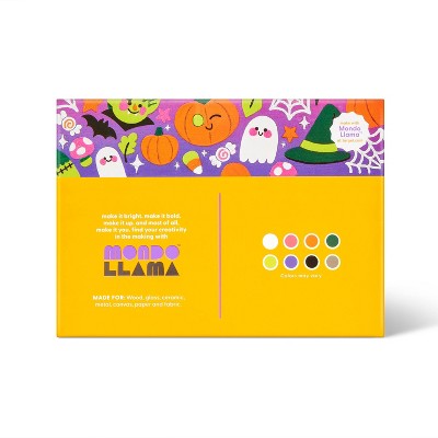 8ct Halloween Paint Tub Set - Mondo Llama