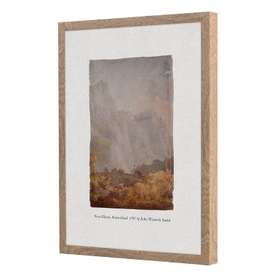 (Set of 2) 16" x 20" Glass Textbook Framed Prints - Threshold designed with Studio McGee: Traditional Wall Art, Polystyrene Frame (LOCAL PICKUP ONLY)