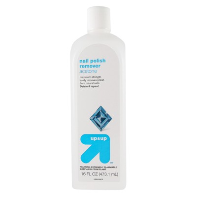 Acetone Nail Polish Remover - 16oz - up&up: Aloe, Hypoallergenic, Paraben-Free, Plant Extracts