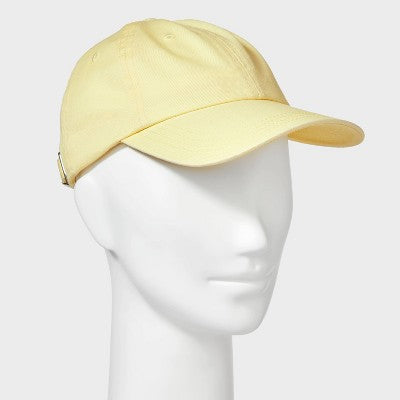 Washed Baseball Hat - JoyLab Yellow