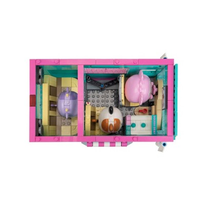 Squishmallows Deluxe Playset & 4_2" Buildable Figures Building Set - Squish Tour Van: Creative Thinking Educational Toy, 788 Pieces