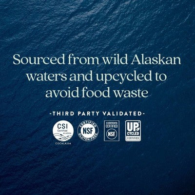 New Chapter Wholemega Fish Oil - Wild Alaskan Salmon Oil - 1000mg Softgels - 60ct: Certified Gluten-Free, NSF Certified