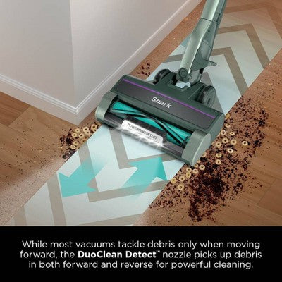 Shark Detect Ultralight Corded Stick Vacuum HZ752 with Direction Detect and Self-Cleaning Brushroll (LOCAL PICKUP ONLY)
