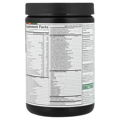 Force Factor Smarter Greens®, Daily Wellness Powder, Naturally Unflavored, 10.2 oz (288 g)
