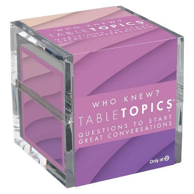 TableTopics Who Knew? Card Game