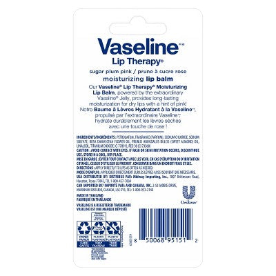 Vaseline Holiday Limited Edition Lip Balm - Sugar Plum - 2pk