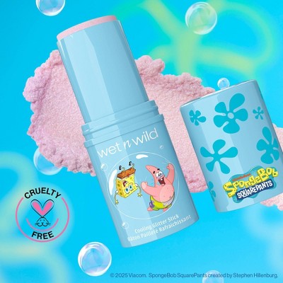 Wet n Wild SpongeBob Cooling Body Glitter Stick - 0.45oz
