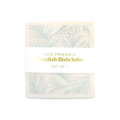 3pk Botanical Swedish Dishcloths