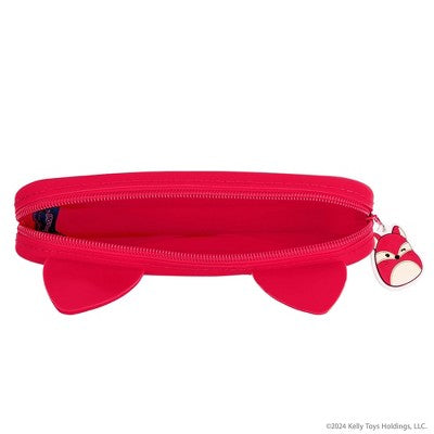 Fifi Squishmallows Silicone Pencil Pouch with Charm Pull