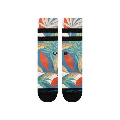 STANCE Men's Tropical Print Twist Crew Socks - 6-12