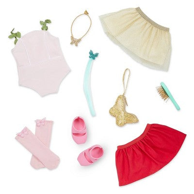 Our Generation Fashion Starter Kit in Gift Box Cambi with Mix & Match Outfits & Accessories 18" Fashion Doll