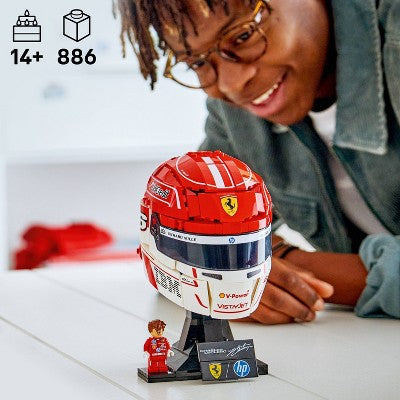 LEGO Editions Scuderia Ferrari HP Charles Leclerc Helmet 43014