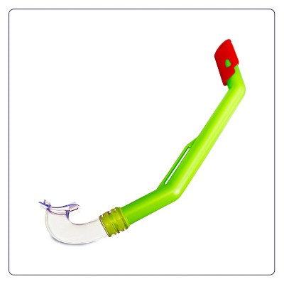 Aqua Leisure BIG ISLAND Kids' Snorkel Mask Combo - Yellow: PVC, Latex-Free, Adjustable Strap