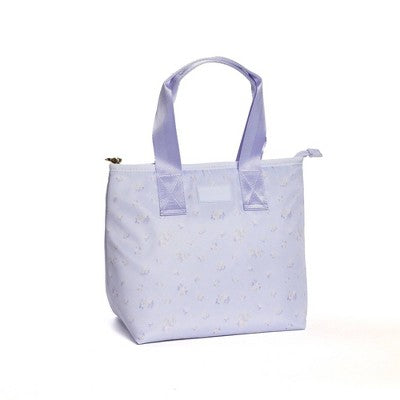 LoveShackFancy x Target - Yoobi Everblooming Rosettes Ditsy Lunch Tote Bag Breezy Blue