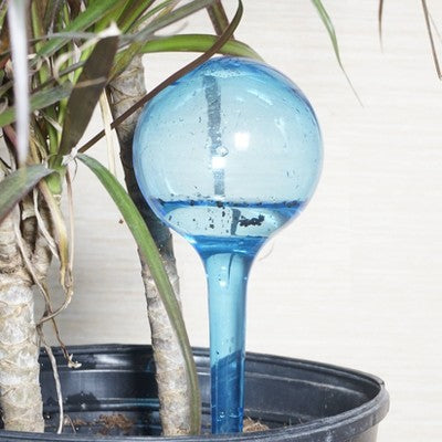 Outdoor Origins Orb Plastic Watering Can Blue