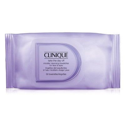Clinique Take The Day Off Micellar Cleansing Makeup Remover Towelettes - 50ct - Ulta Beauty: Hypoallergenic, Oil-Free, Paraben-Free