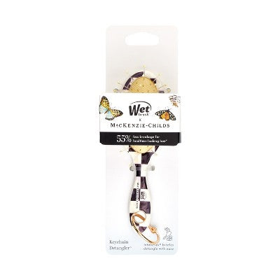 MacKenzie-Childs x Wet Brush Keychain Detangler - Courtly Check