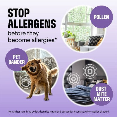 Clorox PURE Allergen Neutralizer Daily Air Spray Air Fresheners Nighttime Calm - 8oz: Non-Toxic, 1-Pack