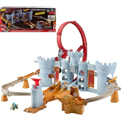 Hot Wheels Mario Kart Bowser's Castle Track Set with 1:64 Scale (LOCAL PICKUP ONLY)