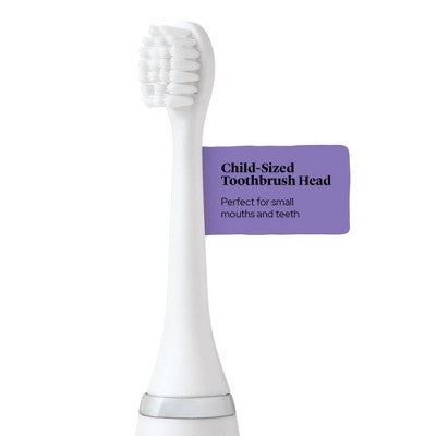Made by Dentists Kids' Rechargeable Electric Toothbrush with 2 Replacement Toothbrush Heads and Charger - Alien