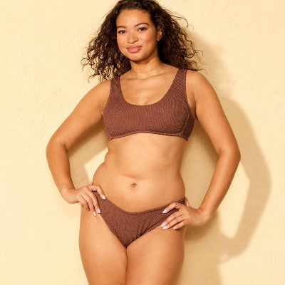 Women's Cheeky Coverage Bikini Bottom S