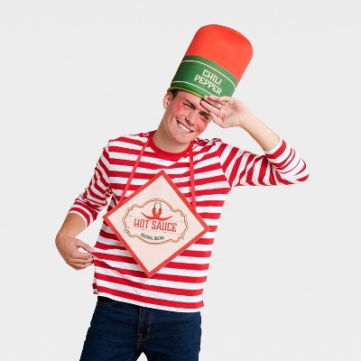 2pc Adult Hot Sauce Costume Accessory Kit - Hyde and EEK! Boutique
