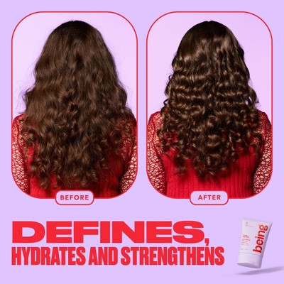 being Curl Power Conditioner - 3oz: Basic Conditioning, Cream Form, Travel Size