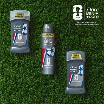 Dove Men+Care FIFA Antiperspirant & Deodorant Stick - Striker Swag - 2.6oz