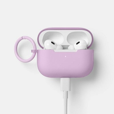 Apple AirPods Pro (1/2 Generation) Translucent Jelly Case - heyday Lavender