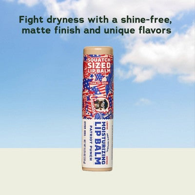 DR. SQUATCH Patriot Punch Americana Lip Balm - 1oz/2pk