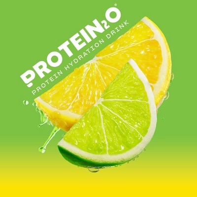Protein2O 20g Clear Whey Protein Isolate Drink With Electrolyte Lemon Lime Non-Caffeinated - 67.6 fl oz/4pk