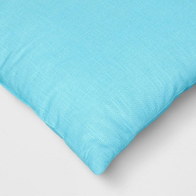 2pk Color Block Printed Woven Cotton Throw Pillows - Room Essentials: Abstract Pattern, Indoor Use, Knife Edge Design